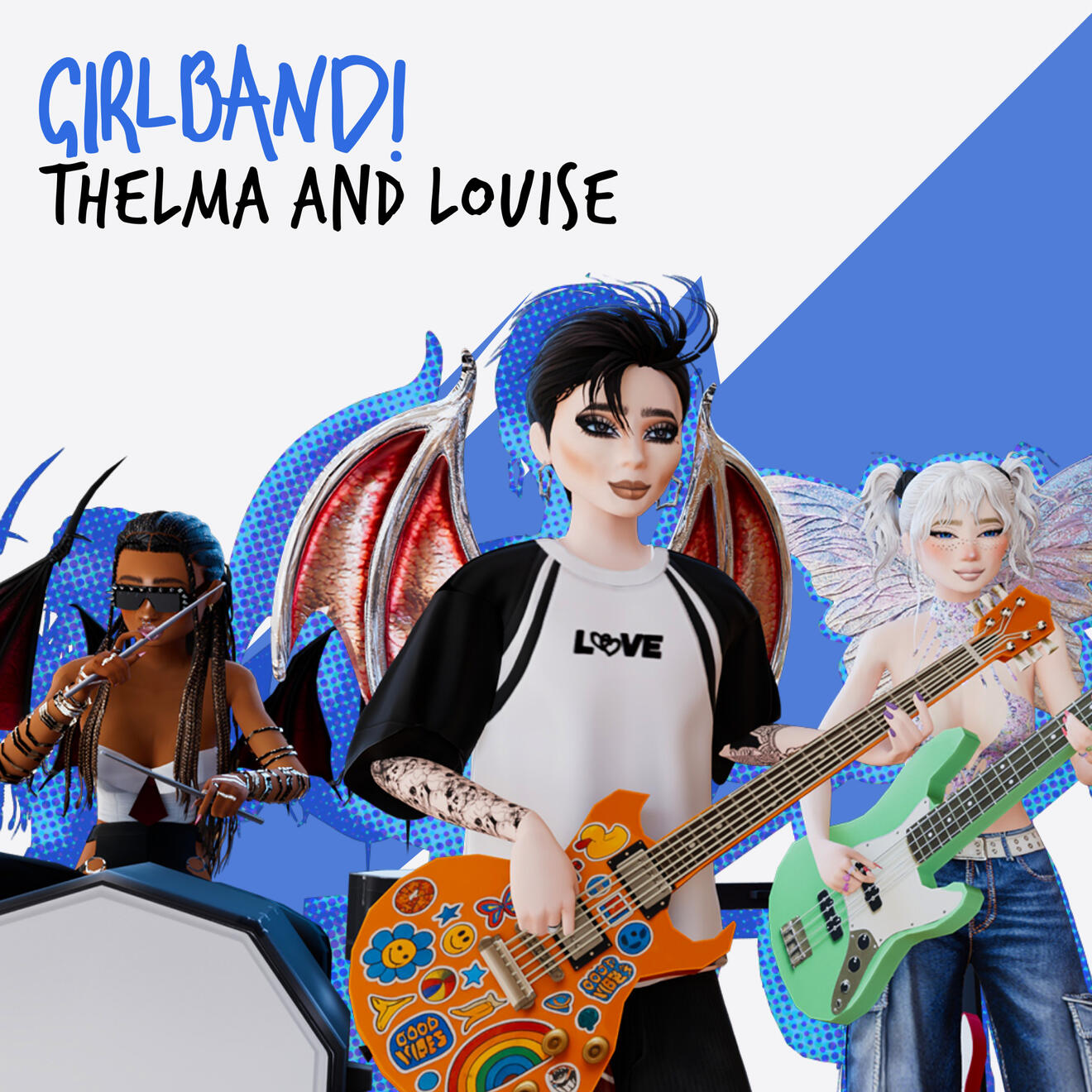 Girlband Hot Love Album Art